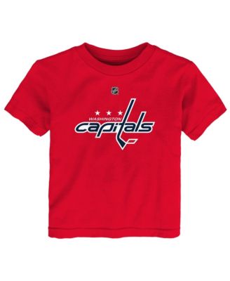 Toddler  Red Washington Capitals Primary Logo T-Shirt