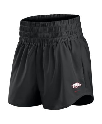 Women's Black Arkansas Razorbacks Ultra Dri-FIT High-Rise Shorts