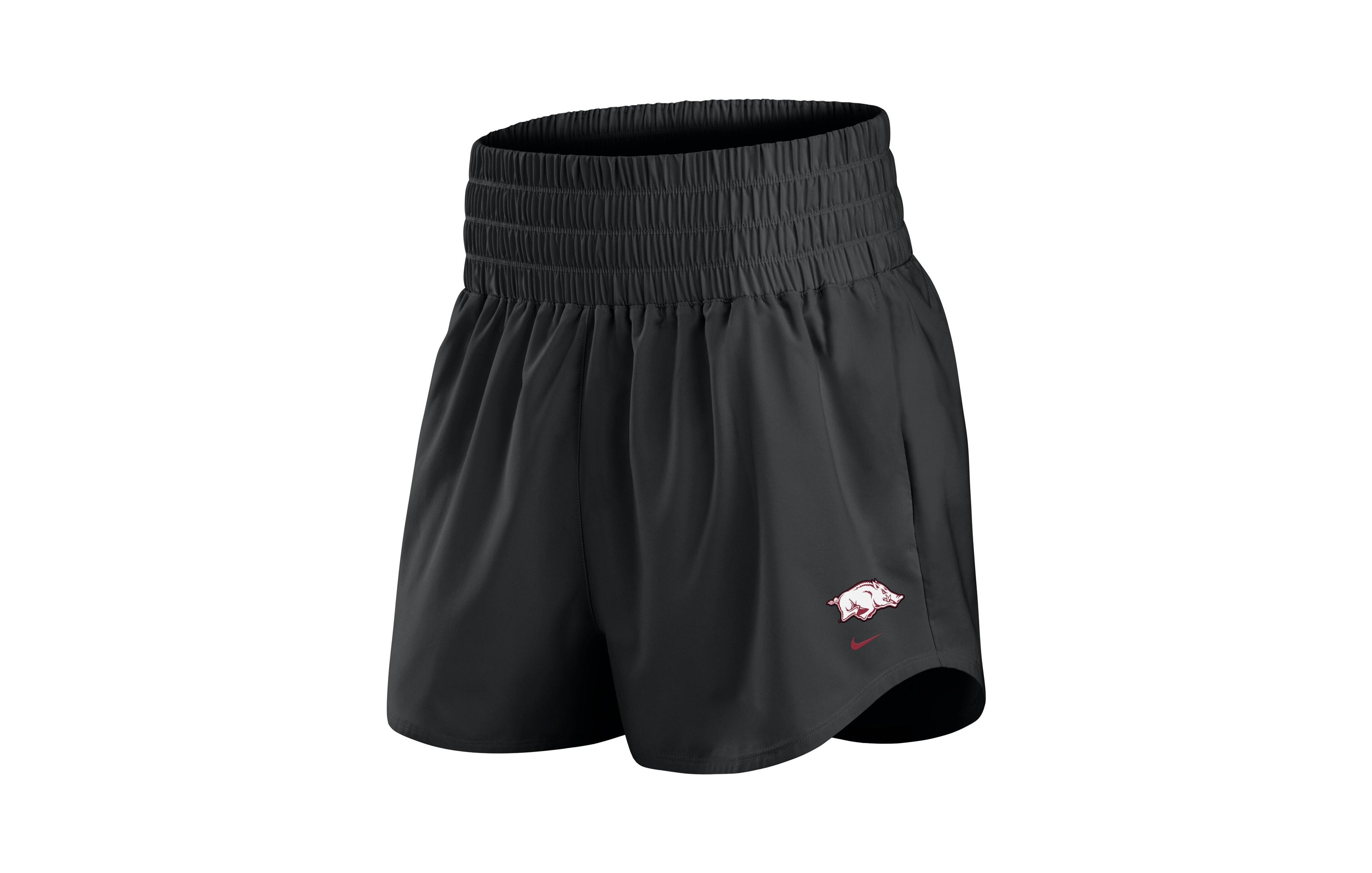 Nike Women's Arkansas Razorbacks High-Rise Dri-fit Shorts, 3" Inseam