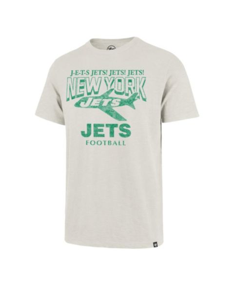Мужская футболка '47 Brand Natural New York Jets Head On Scrum Slub