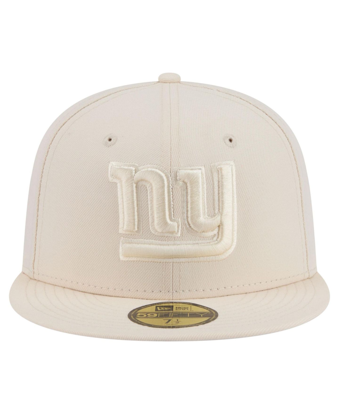 Мужские головные уборы New Era Cream New York Giants Color Pack 59FIFTY Fitted Hat — фото 2