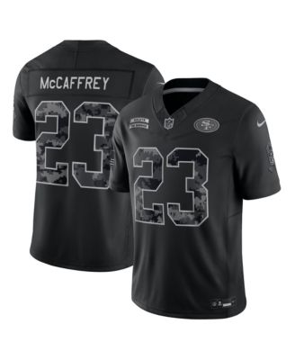 Men's Nike Christian McCaffrey Black San Francisco 49ers 2026 Salute to Service Limited Jersey