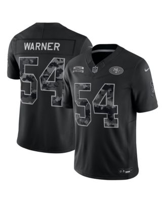 Men's Fred Warner Black San Francisco 49ers 2026 Salute to Service Limited Jersey