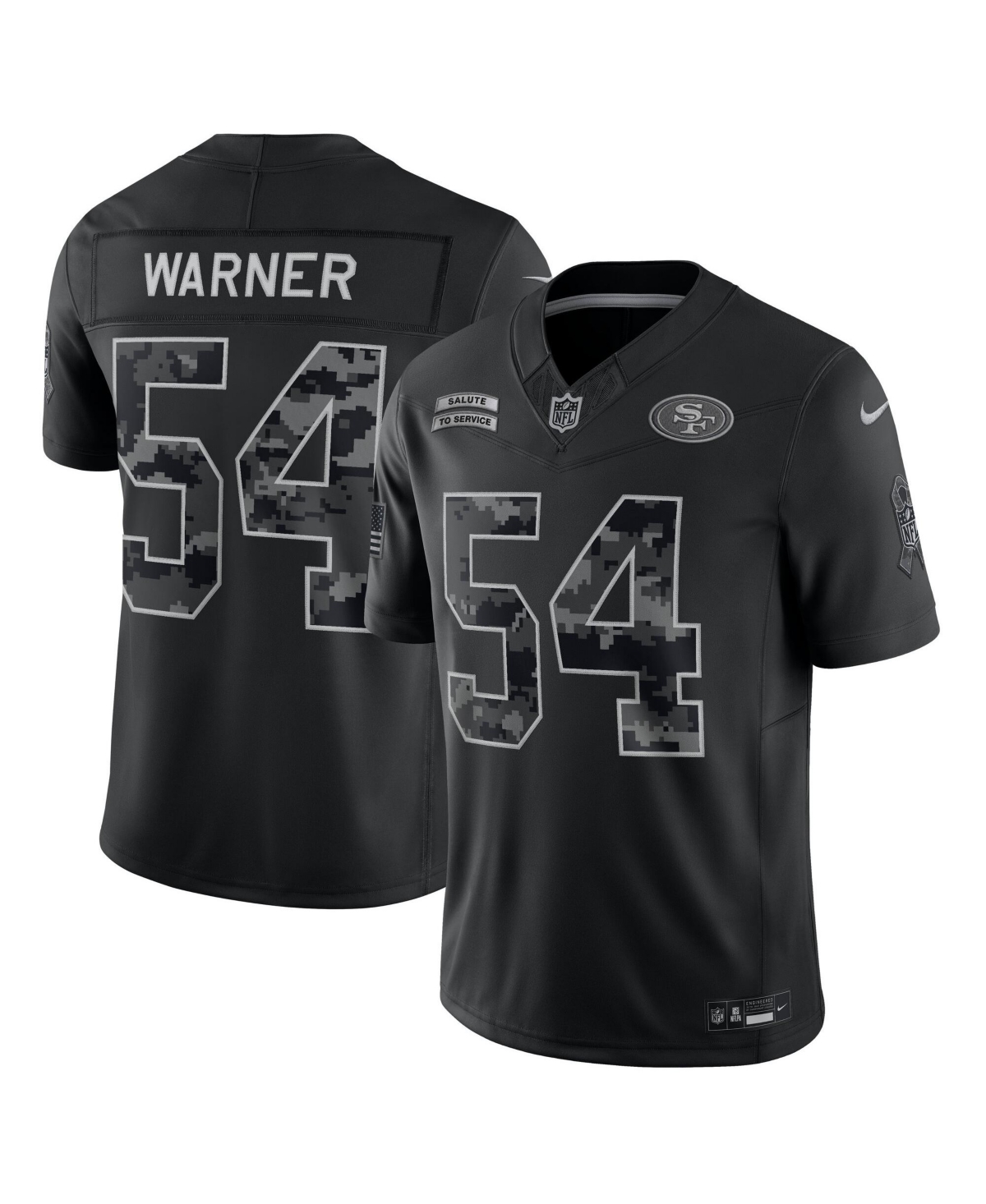 Nike Men's Black San Francisco 49ers Stitched Limited Jersey