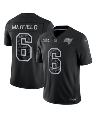 Men's Nike Baker Mayfield Black Tampa Bay Buccaneers 2026 Salute to Service Limited Jersey