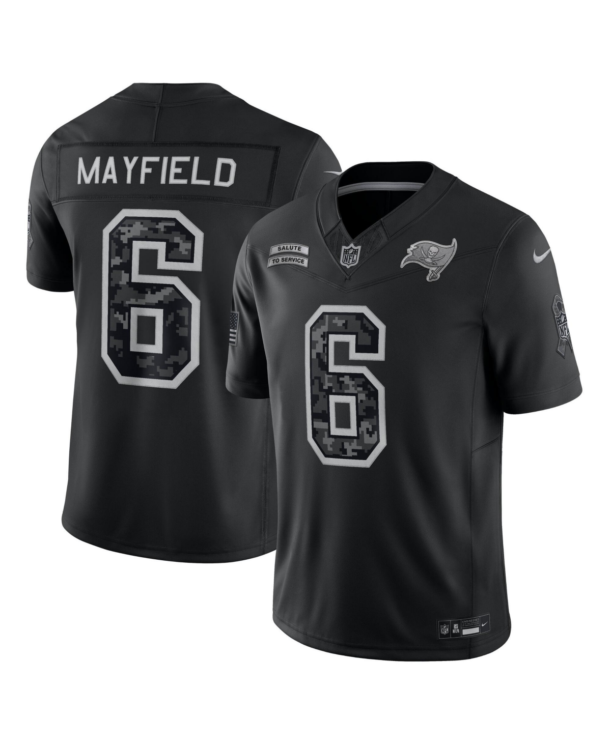 Nike Men's Black Tampa Bay Buccaneers Stitched Limited Jersey