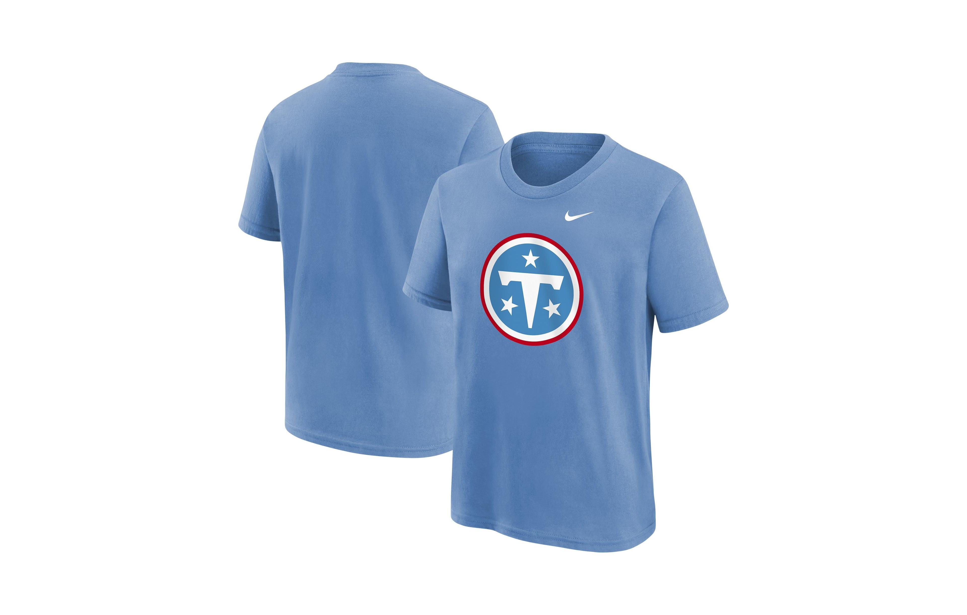 Nike Boys' and Girls' Tennessee Titans Screen Print T-Shirt