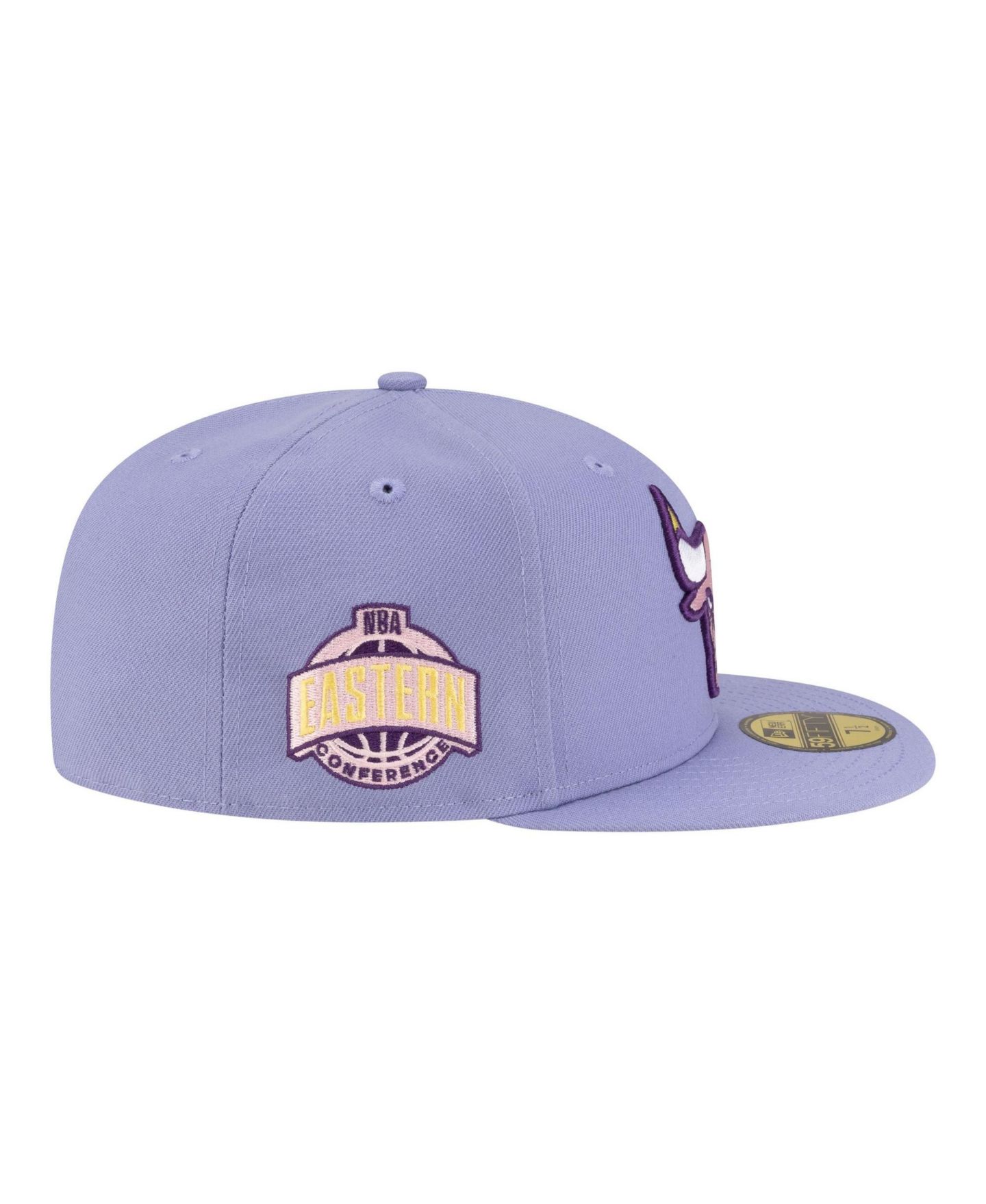 Мужские головные уборы New Era Lavender Chicago Bulls Color Pack 59FIFTY Fitted Hat — фото 6