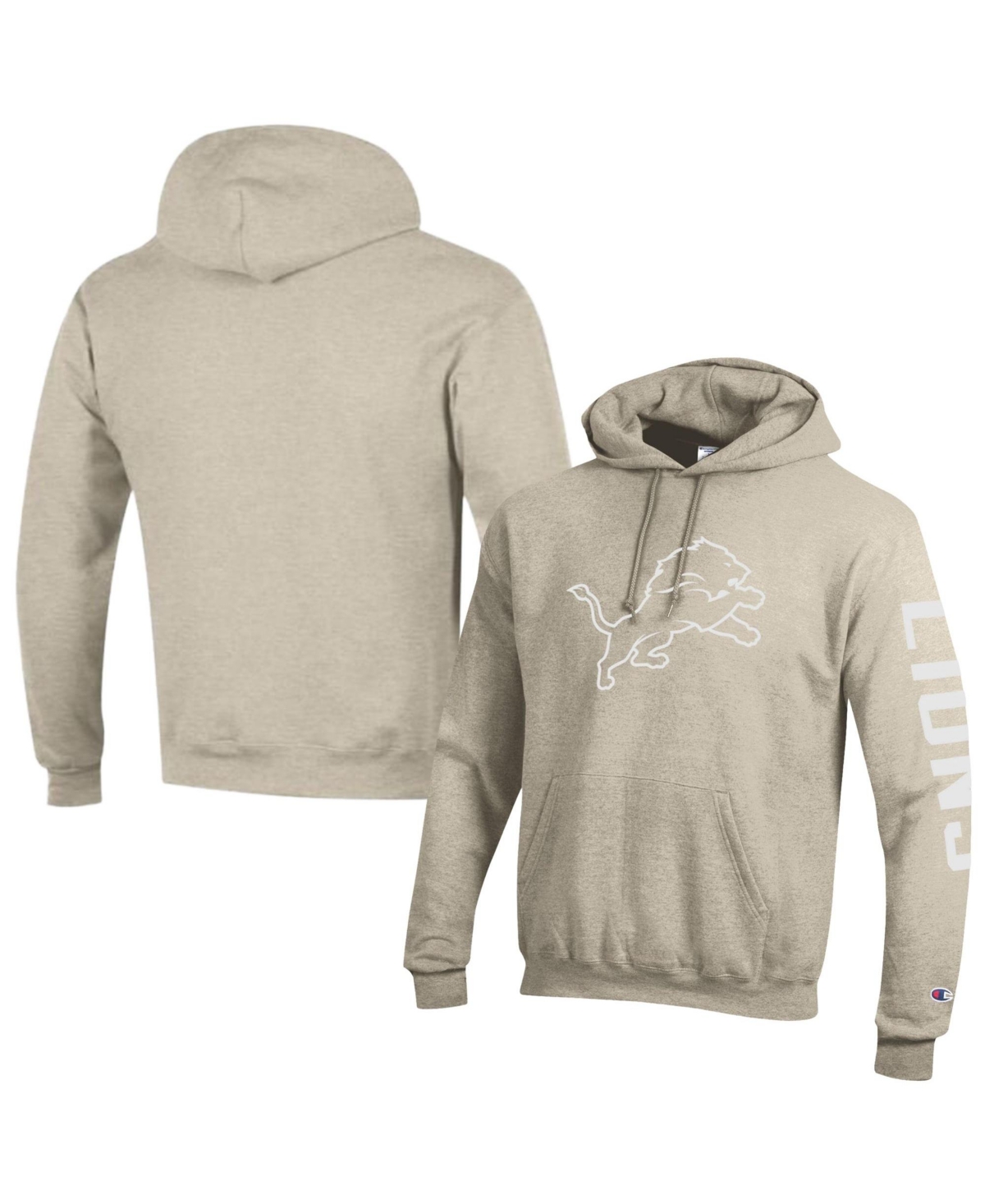 Champion Men's Detroit Lions Powerblend Fleece Hoodie