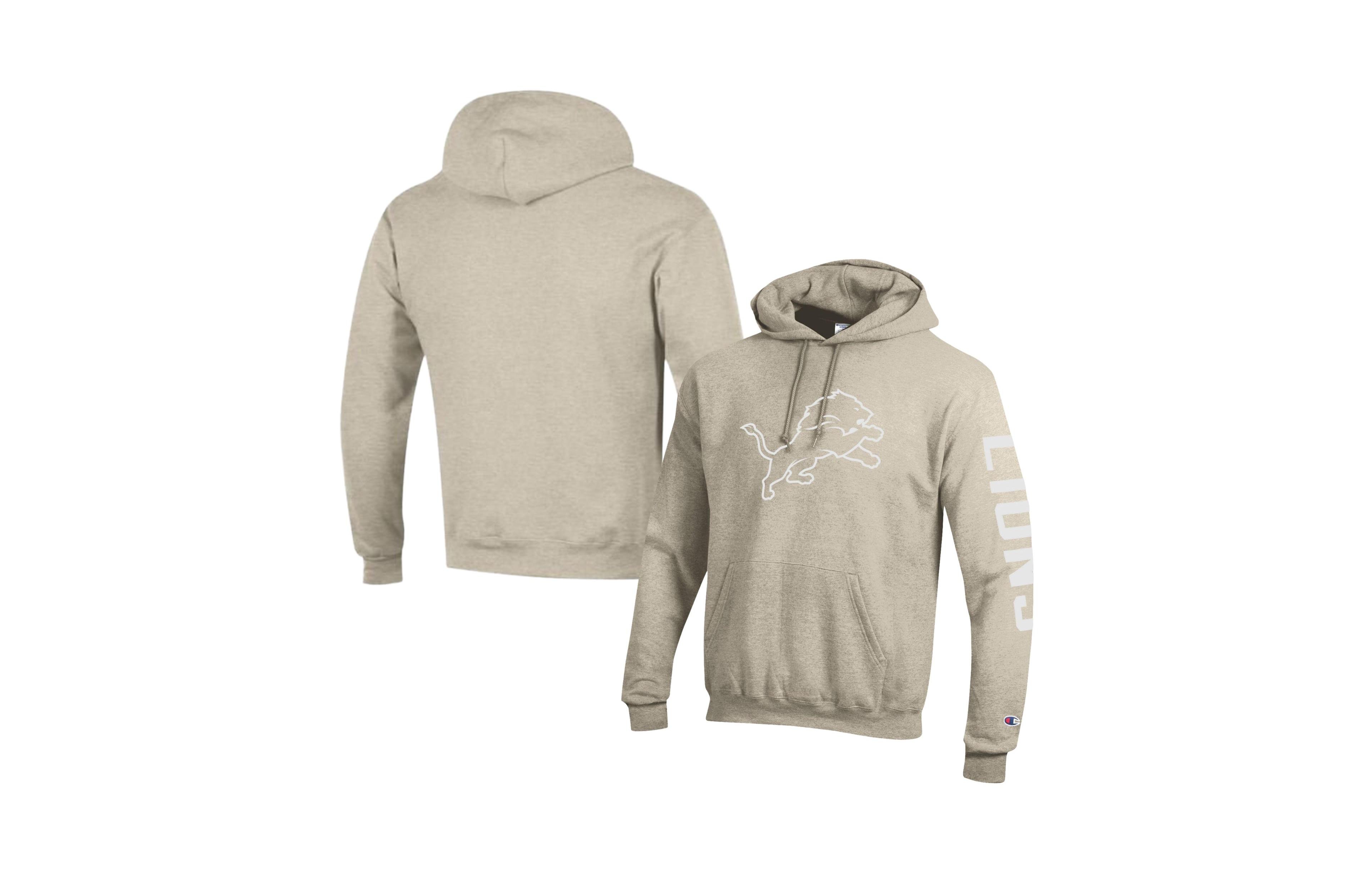 Champion Men's Detroit Lions Powerblend Fleece Hoodie