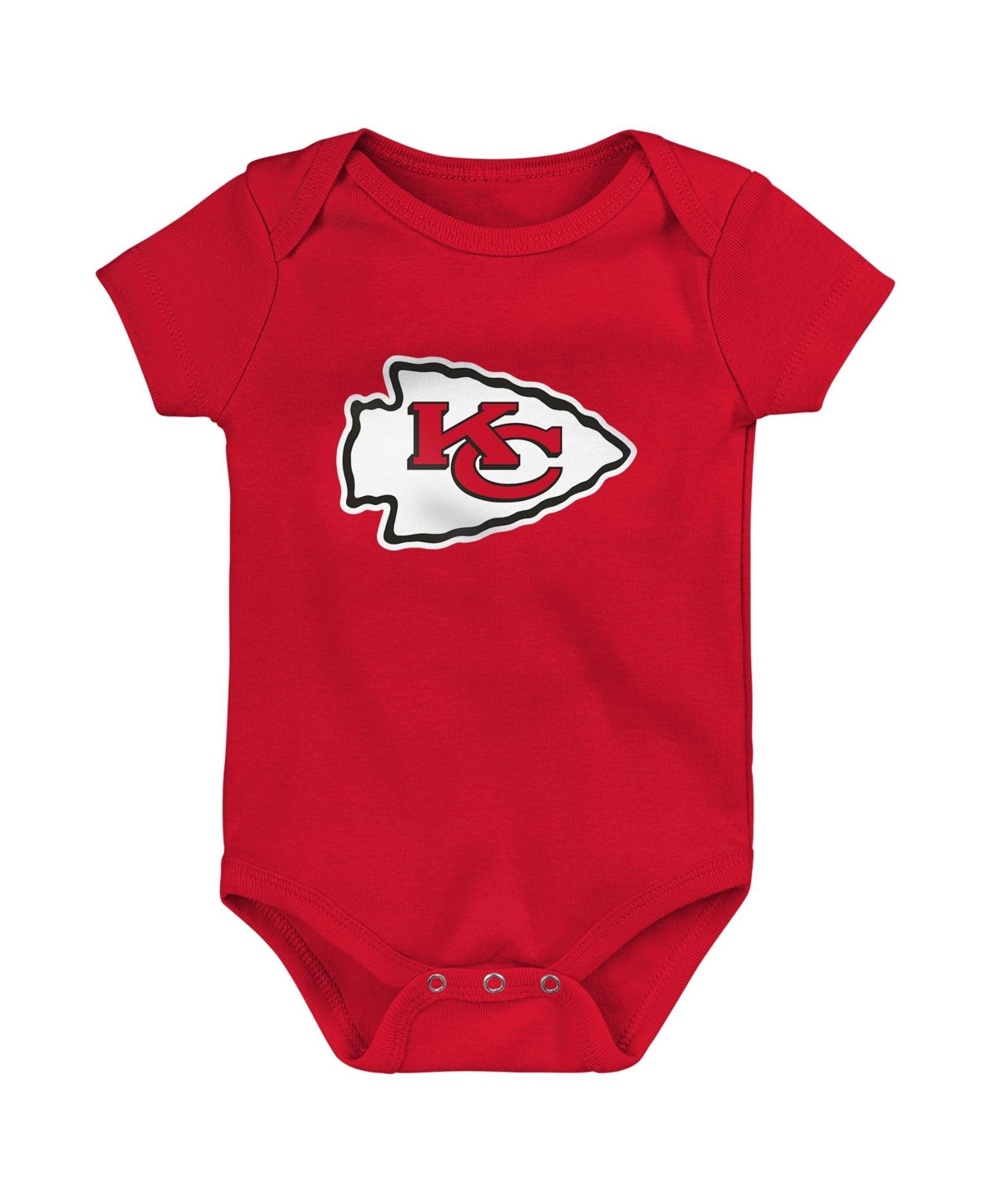 Outerstuff Baby Boys' and Girls' Kansas City Chiefs Short-Sleeve Bodysuit