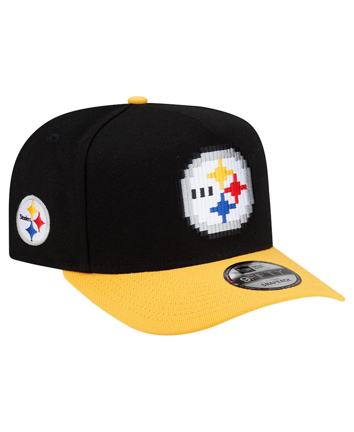 New Era Men's Pittsburgh Steelers Pixel A-Frame Baseball Cap