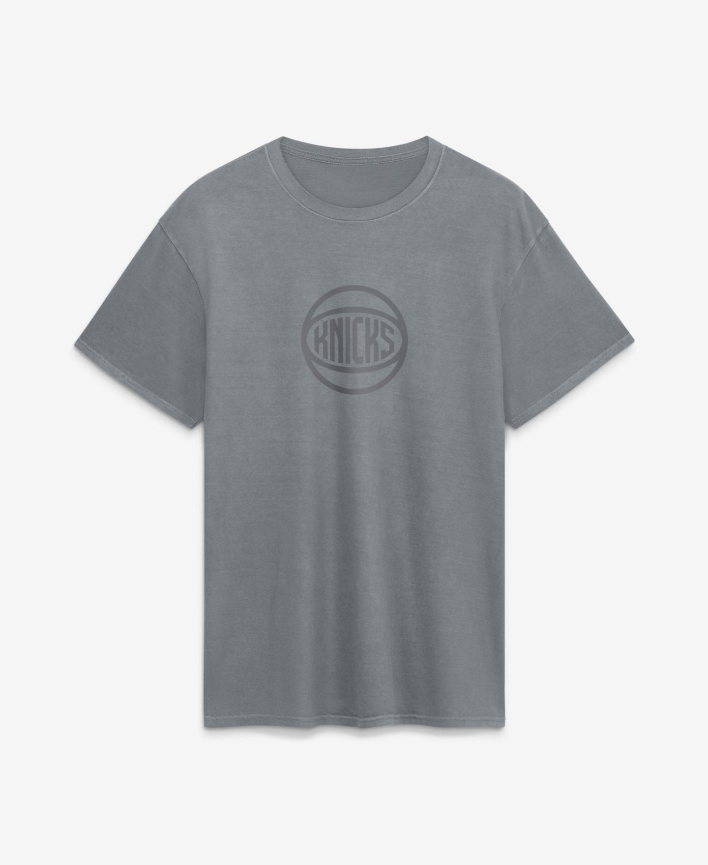 Мужская футболка Fanatics Gray New York Knicks Beach Wash — фото 1