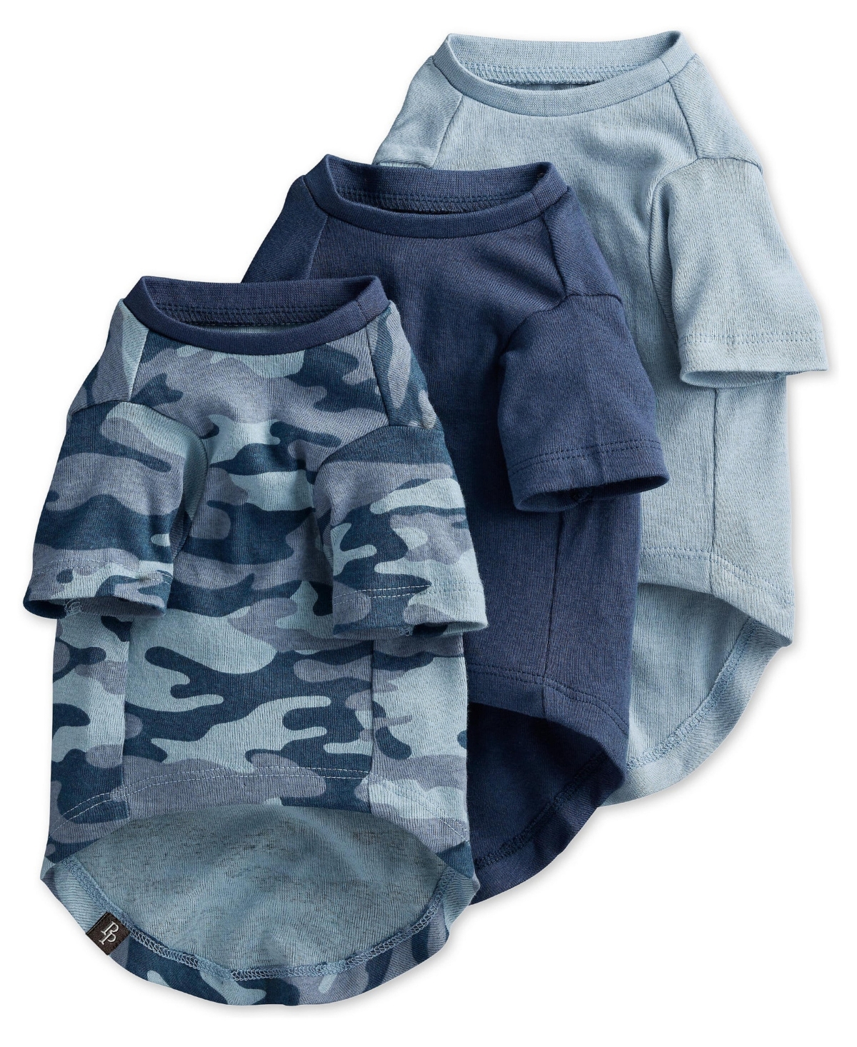 Pet Passion Toby Ii The Extra Perfect Tee, 3 Pack - Navy camo