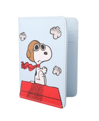 Flying Ace Snoopy Passport Cover (Light Blue)