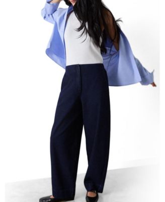 Women's High Rise Clean Barrel Pants