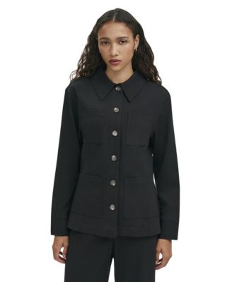 Women's Agness Ponte Jersey Collared Jacket