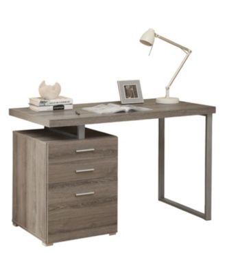 Modern Home Office Desk with Reversible Left or Right Facing Design Desk