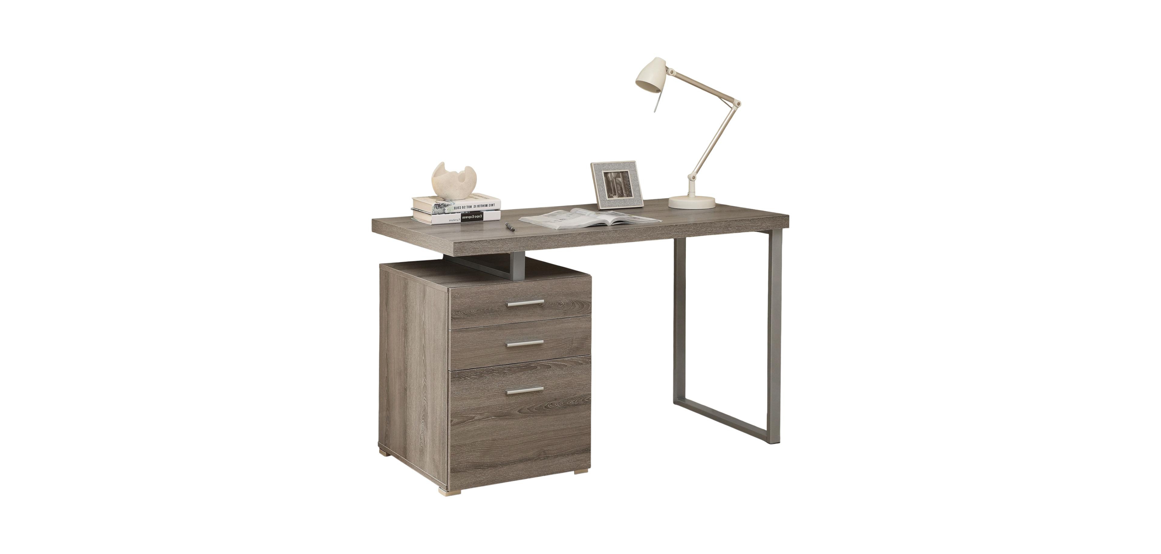 Slickblue Modern Home Office Desk with Reversible Left or Right Facing Design Desk