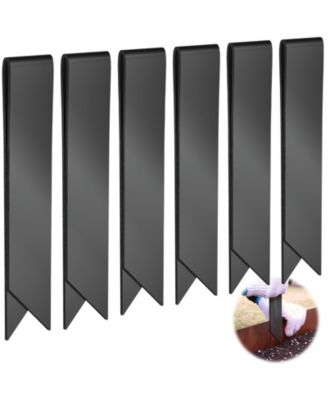 Steel Landscape Edging Clips Straight 90 Degree Connector