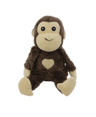 Safari Monkey, Durable Plush Squeaky Dog Toy