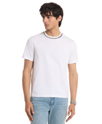 Men's Contrast Tipping Crewneck T-Shirt
