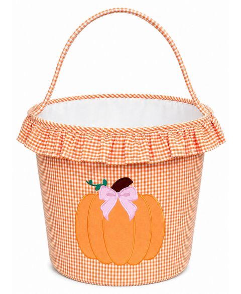 Сумка Bits & Bows Pretty Pumpkin Trick-or-Treat Ruffled Tote для девочек, цвет: Оранжевый