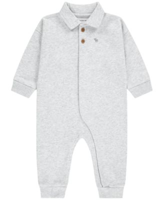 Baby Boys' Polo Essential Long-Sleeve Coverall