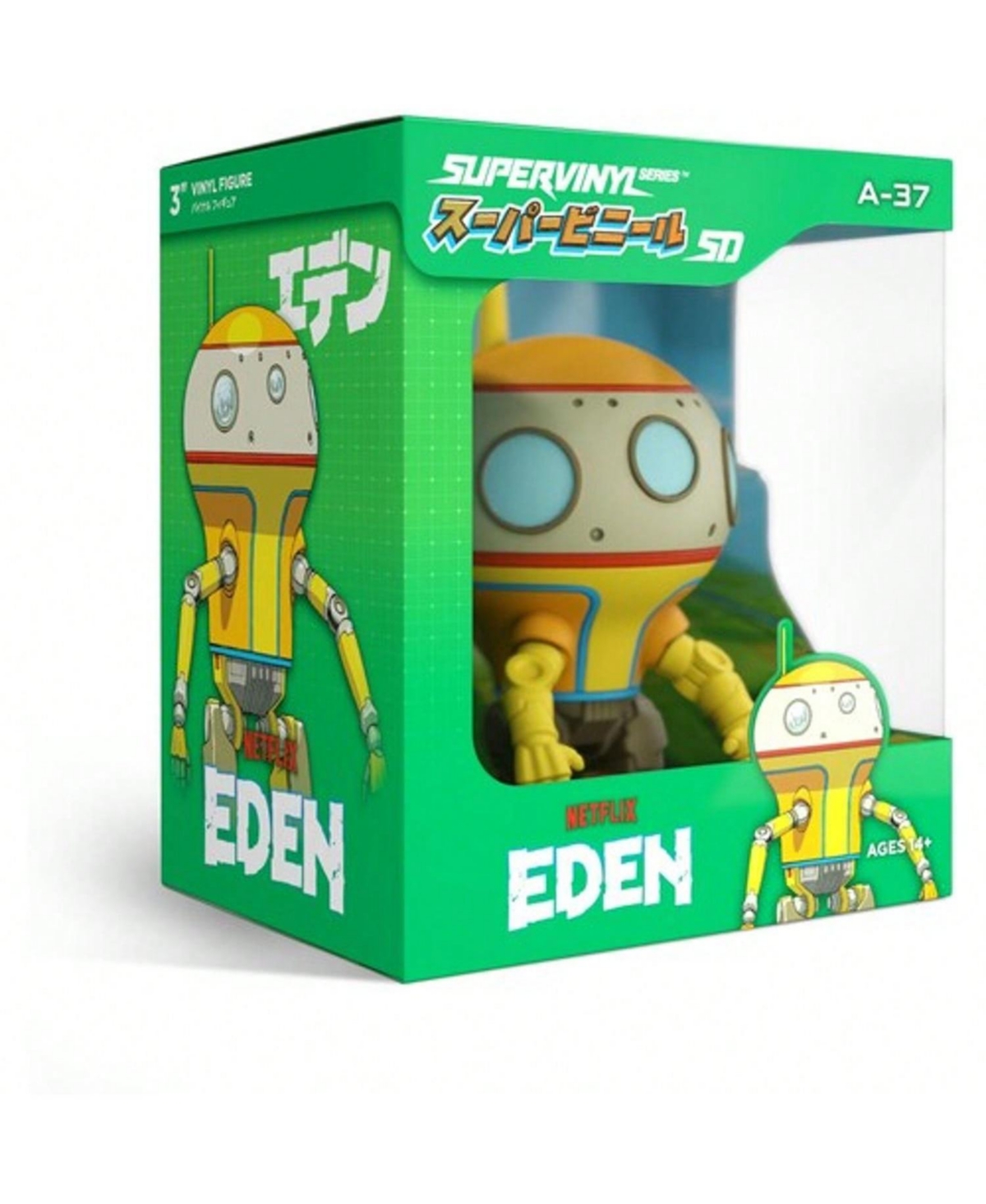 Super7 Netflix Eden 3" Wave 1 Sd Vinyl Figure A-37, Ages 14+