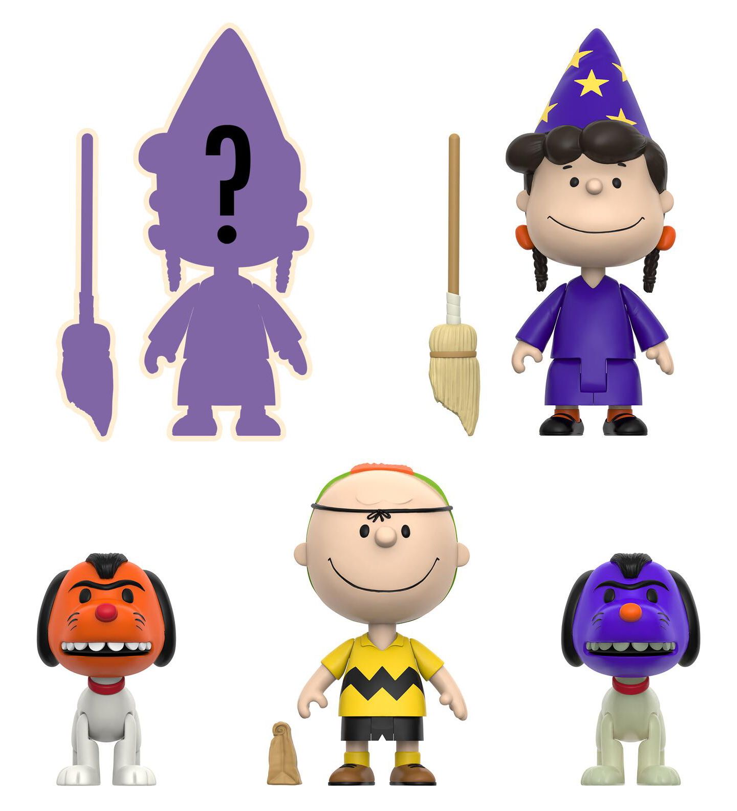 Набор Super7 Peanuts Halloween из 12 фигурок, светятся в темноте, от 14 лет — фото 2