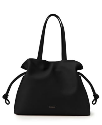 Emma Laptop Leather Large Tote Handbag
