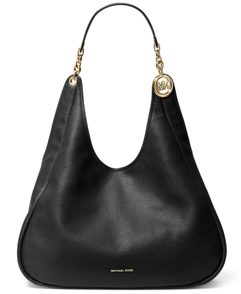 Женская сумка Michael Kors Ellie Large Shoulder Handbag, цвет: Чёрный