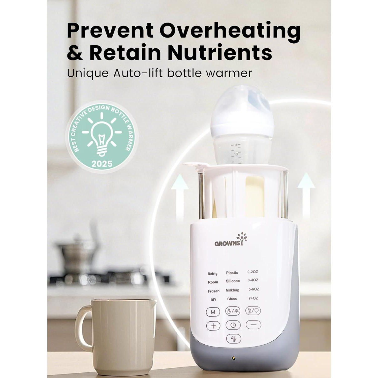 Nutri Auto-Lifting Bottle Warmer