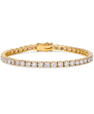 Honey Gold Diamond Tennis Bracelet (9 ct. t.w.) in 14k Yellow Gold