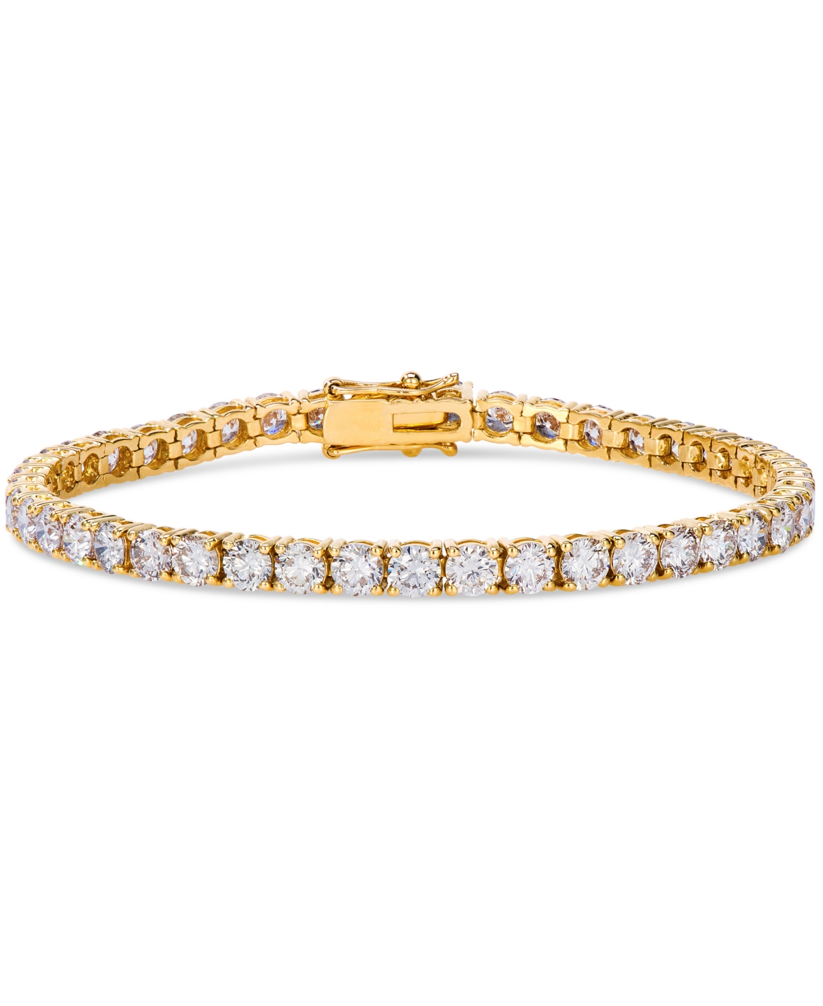 Le Vian Honey Gold Diamond Tennis Bracelet (9 ct. t.w.) in 14k Yellow Gold - Yellow Gold