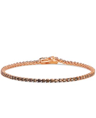 Chocolate Diamond Tennis Bracelet (2 ct. t.w.) Strawberry Gold&reg; in 14k Rose Gold