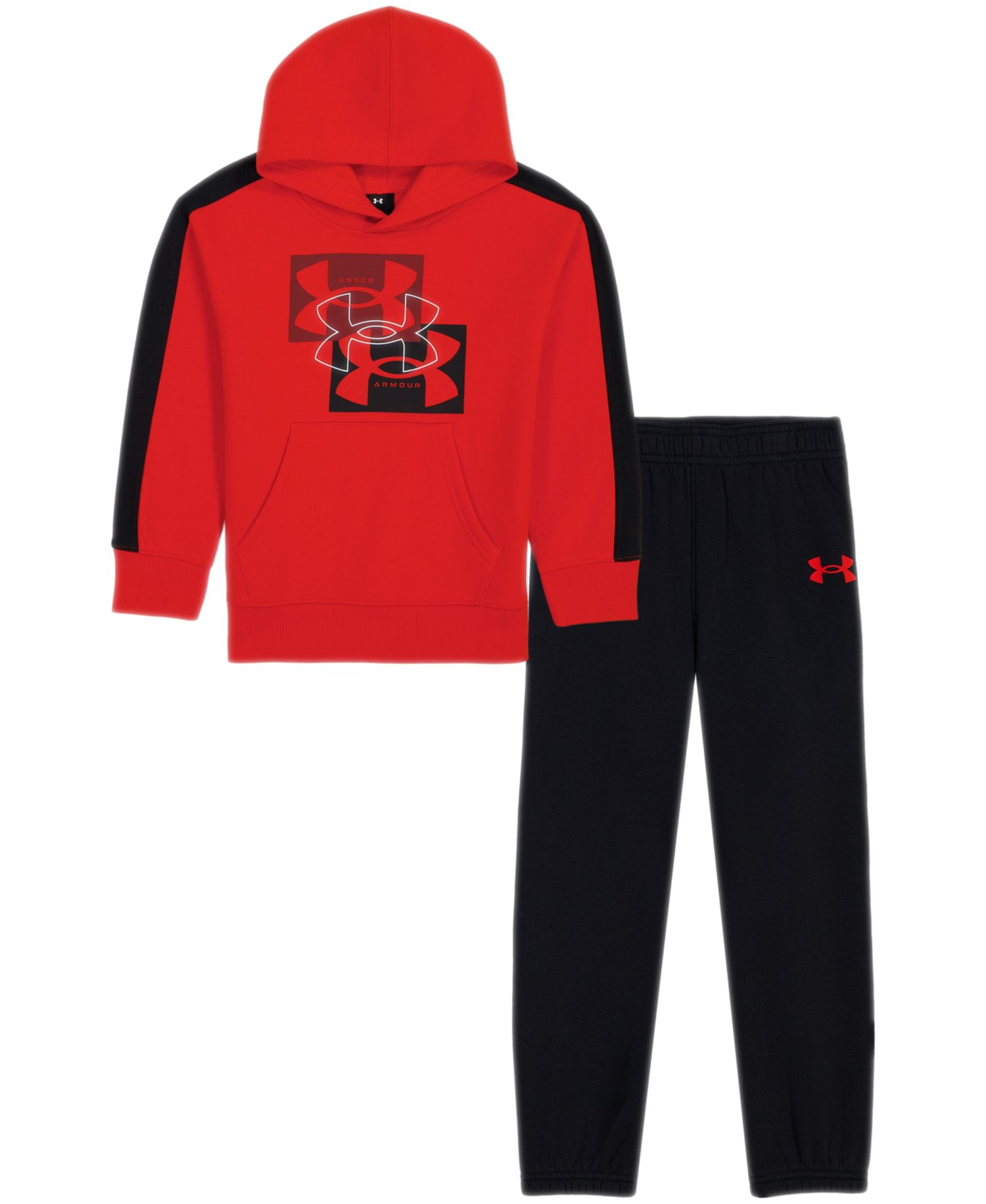 Boys' 4-7 Rival Fleece Long-Sleeve Crewneck Sweatshirt and Joggers, 2-Piece Set