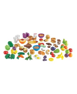 New Sprouts Classroom 100-Piece Play Food Set, Ages 18 Months+