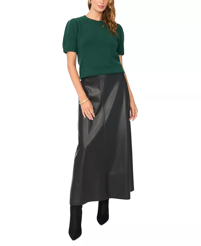 Women's Short-Sleeve Crewneck Sweater - thumbnail 2