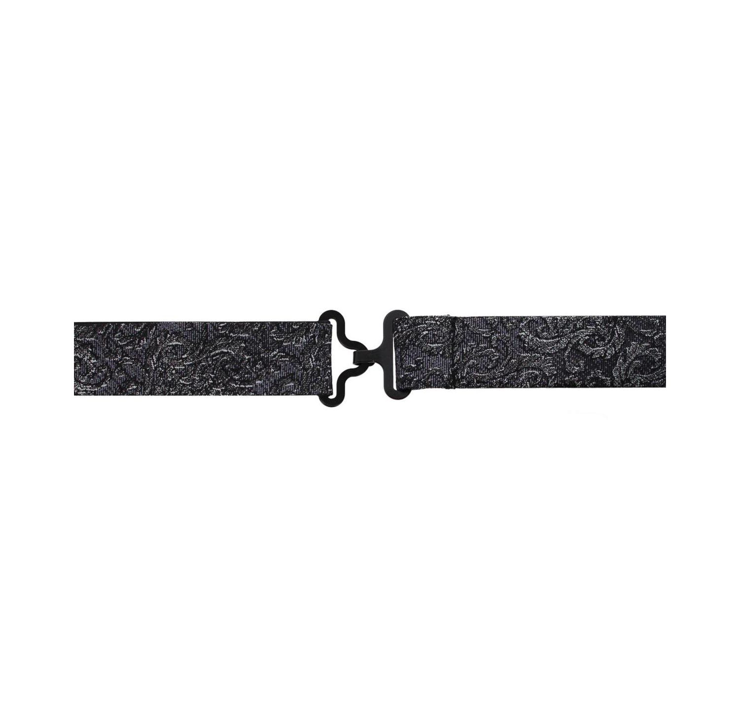Men's Esteban Scrolling Vines Tone-on-Tone Silk Bow Tie