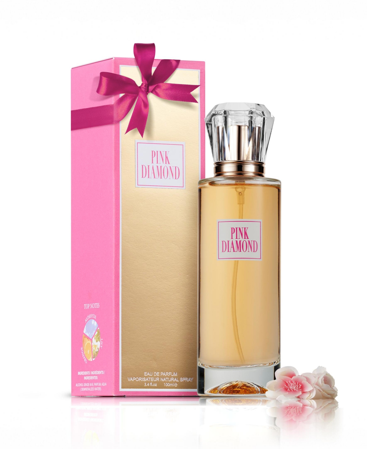 Lovery Pink Diamond Eau de Parfum - 3.4 oz - Pink
