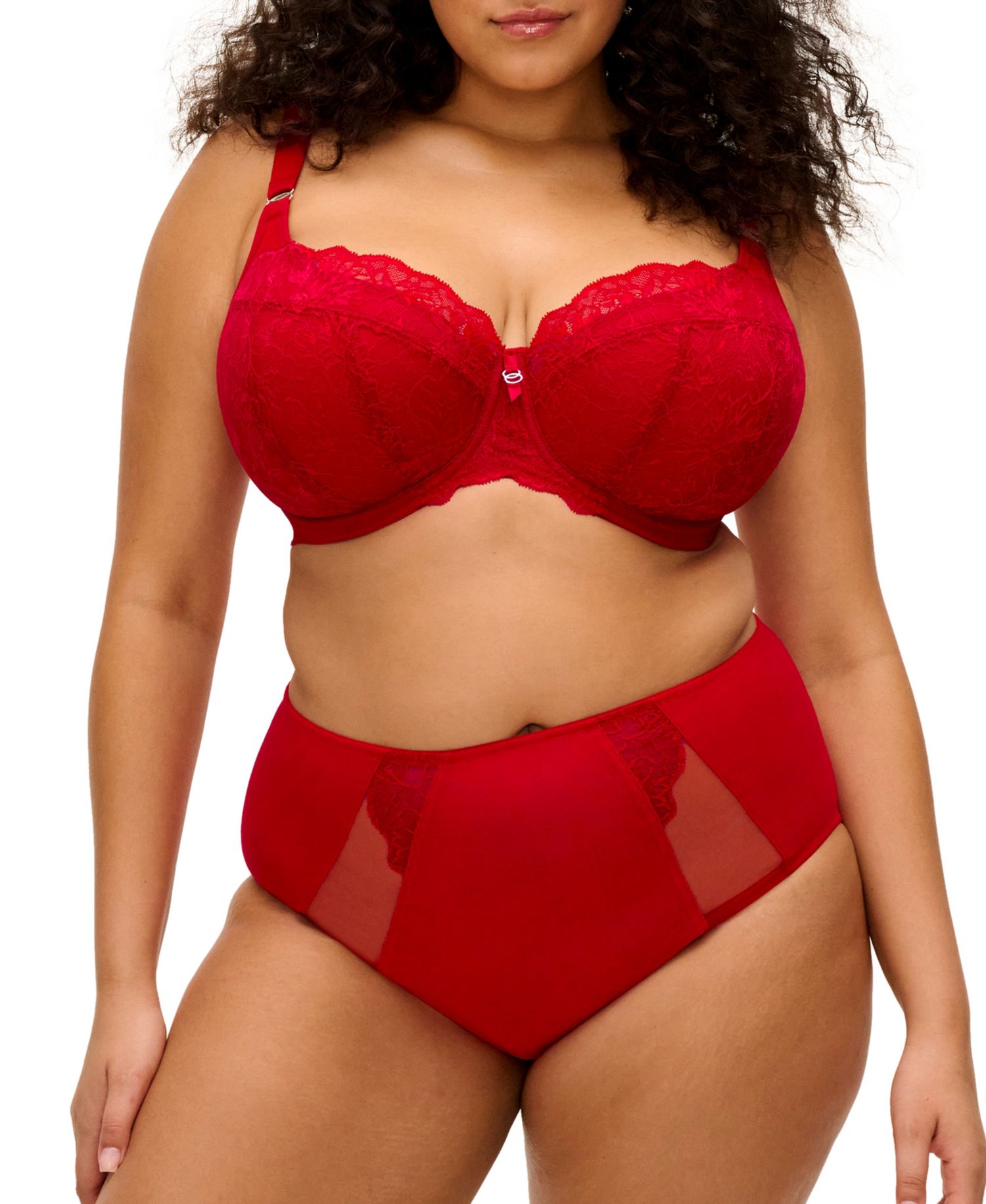 Plus Size Brianna Underwire Padded Racerback Bra, EL8081