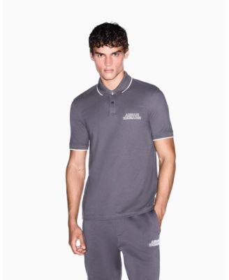Men's Statement Logo Short-Sleeve Polo Shirt
