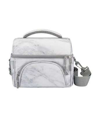 Lunch Bag With Adjustable Strap and Outer Pocket Camping Outdoor Picnic