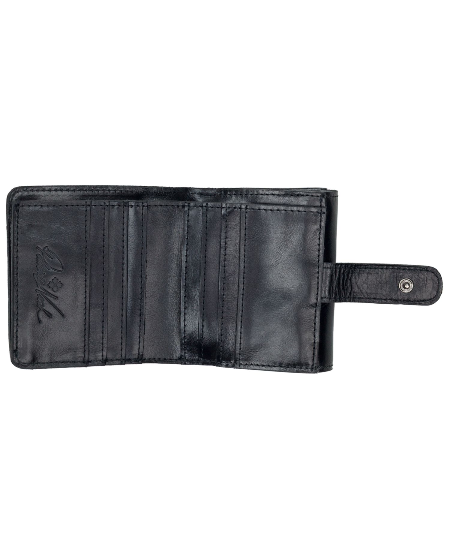 Verla Boxed Full Grain Leather Trifold Wallet