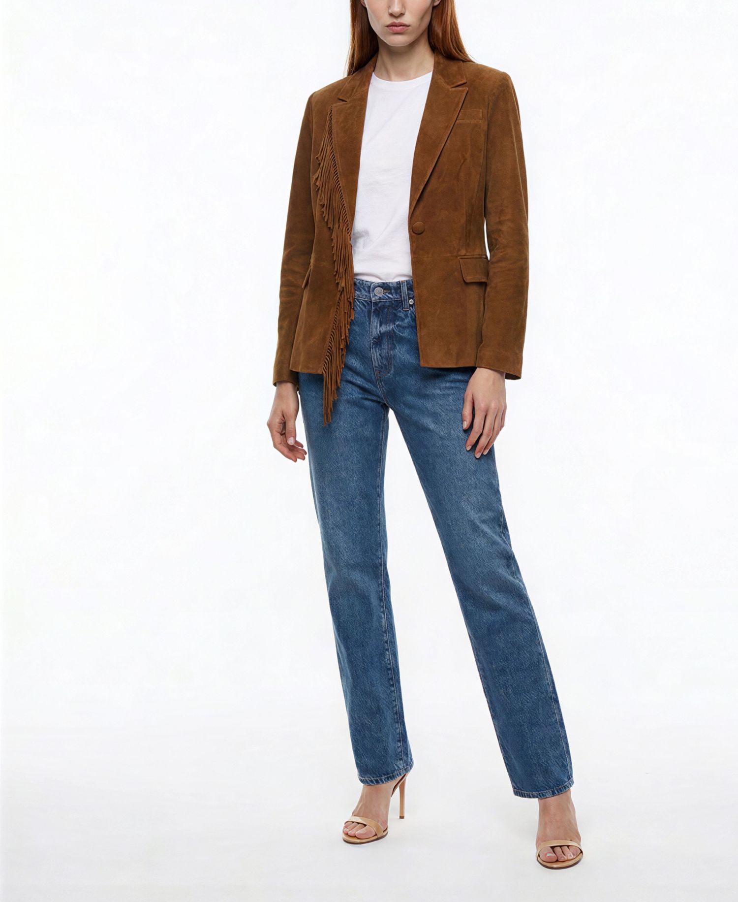 Women's The Adeline Suede Tassel-Detail Jacket
