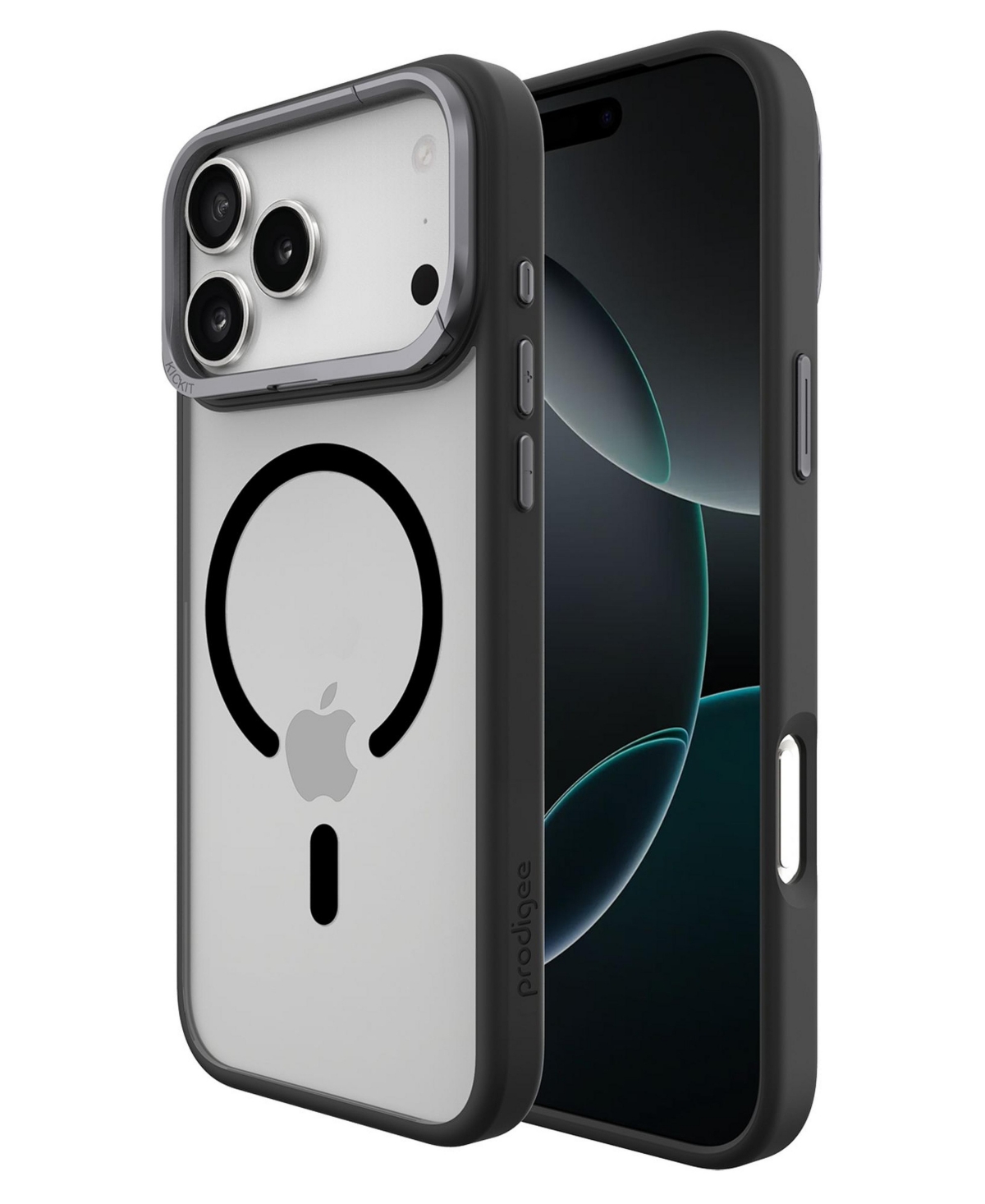 Prodigee Kickit MagSafe Kickstand Case for Apple iPhone 17 Pro - Black