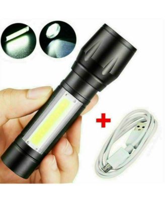 Portable Outdoor Light, Rechargeable, Aluminum Construction, Dark green