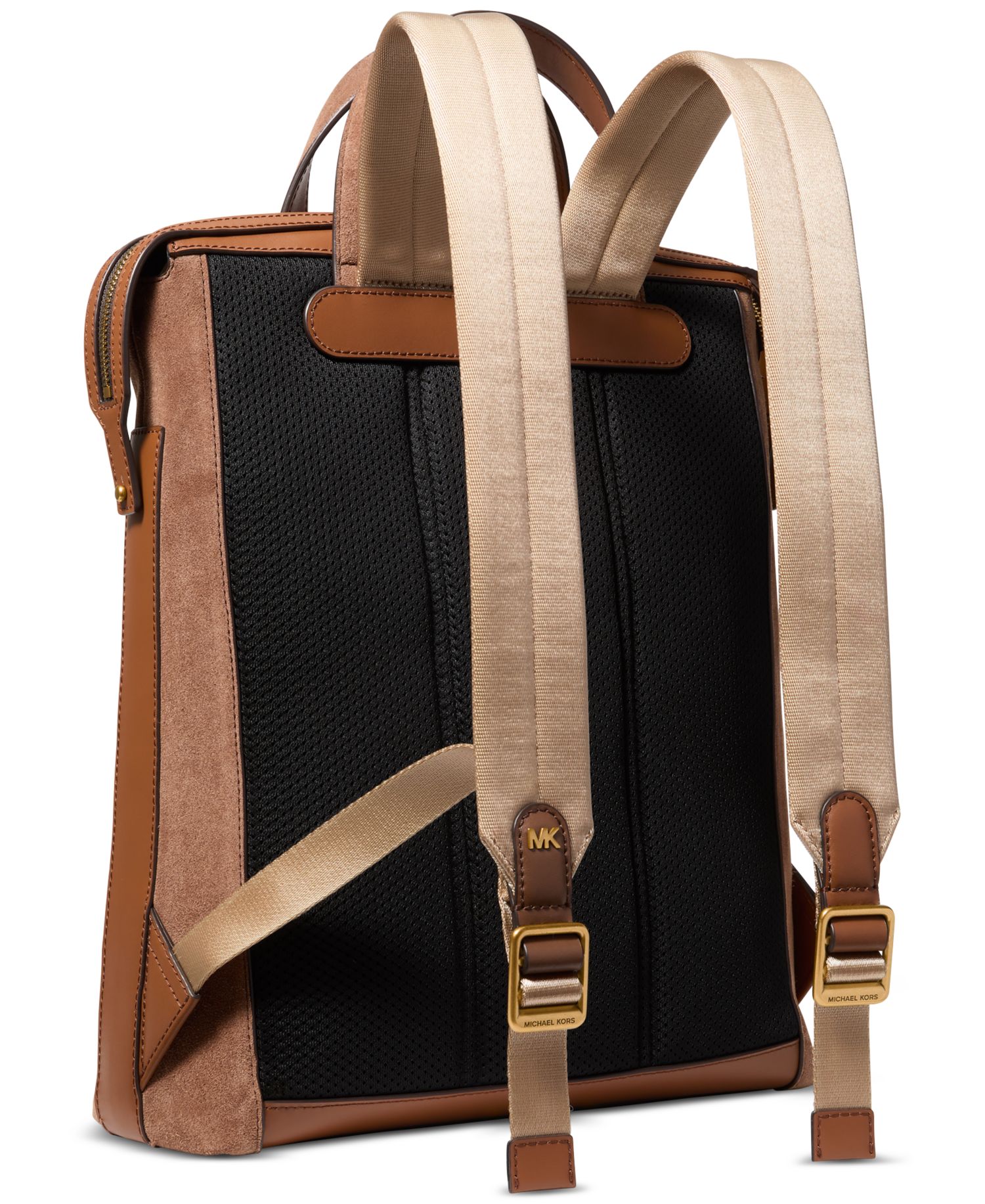 Men's Nicholas Work Laptop Suede Tote