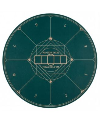 Texas Hold'em Poker 40" Table Mat, Ages 18+